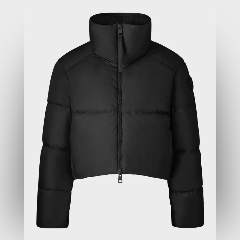 Canada Goose Garnet Cropped Puffer
